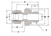 Male Connector BSPP - Duolok
