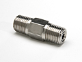 Poppet Check Valve - Stainless steel male NPT end connectiions