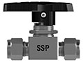 Ball valves- EB Series Series Two Way Fractional Tube Fitting