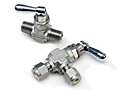 Toggle Valves - straight and angle pattern toggle valves.