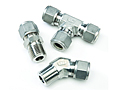 Tube Fitting Tee, Tube fitting maile connector, tube fitting 45° Elbow